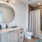 Bath area with a spacious shower area