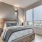 bedroom with modern spaces
