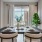 dining table with natural lighting