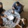 a group of people around a table