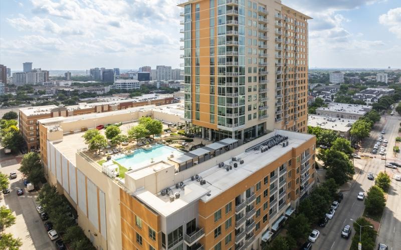 Find your perfect fit at Vero West Village a high angle view of a building
